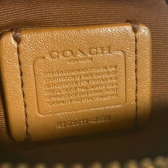 COACH Mini Serena Women’s Crossbody 2628 White Signature Canvas SEE DESCRIPTION - Picture 10 of 15